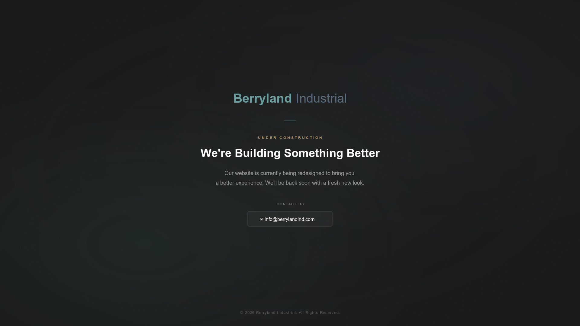 网站正在建设中